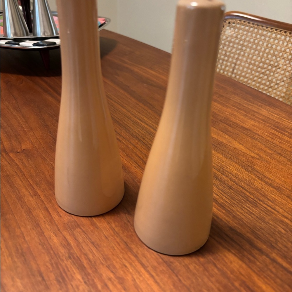 Mikasa Butterscotch Salt and Pepper Shakers